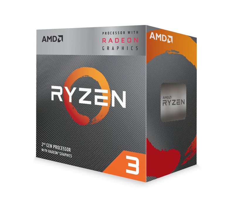 Processor AMD RYZEN 3 3200G, 4-Core, 3.6 GHz, 6MB, 65W, AM4, BOX