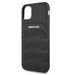 AMG AMHCN61GSEBK iPhone 11 6.1 ’black / black hardcase Leather Debossed Lines - Cell phone cases and covers<<<HurtelXML