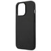 AMG AMHCP14LDOLBK iPhone 14 Pro 6.1 ’black / black hardcase Leather Hot Stamped - Cell phone cases