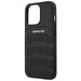 AMG AMHCP14XGSEBK iPhone 14 Pro Max 6,7 ’black / black hardcase Leather Debossed Lines - Cell phone cases