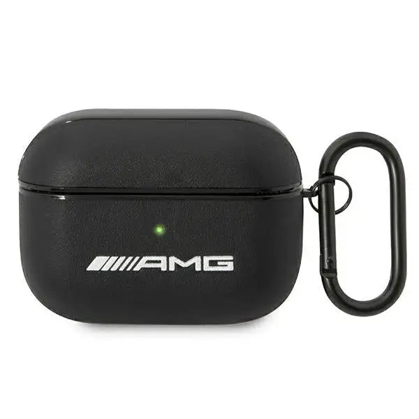 AMG Leather Big Logo case for AirPods Pro - black - Cell phone cases and covers<<<HurtelXML