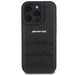 AMG Leather Debossed Lines Black Logo iPhone 16 Pro Case - Black - Cell phone cases and covers<<<HurtelXML