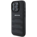 AMG Leather Debossed Lines Black Logo iPhone 16 Pro Max Case - Black - Cell phone cases and covers<<<HurtelXML