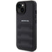 AMG Leather Debossed Lines case for iPhone 15 Plus - black - Cell phone cases and covers<<<HurtelXML