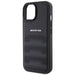 AMG Leather Debossed Lines case for iPhone 15 Plus - black - Cell phone cases and covers<<<HurtelXML