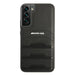 AMG Leather Debossed Lines case for Samsung Galaxy S22+ - black - Cell phone cases and covers<<<HurtelXML