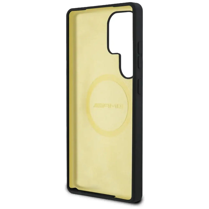 AMG Oversize Rhombs MagSafe Case for Samsung Galaxy S25 Ultra - Black - Cell phone cases and covers<<<HurtelXML