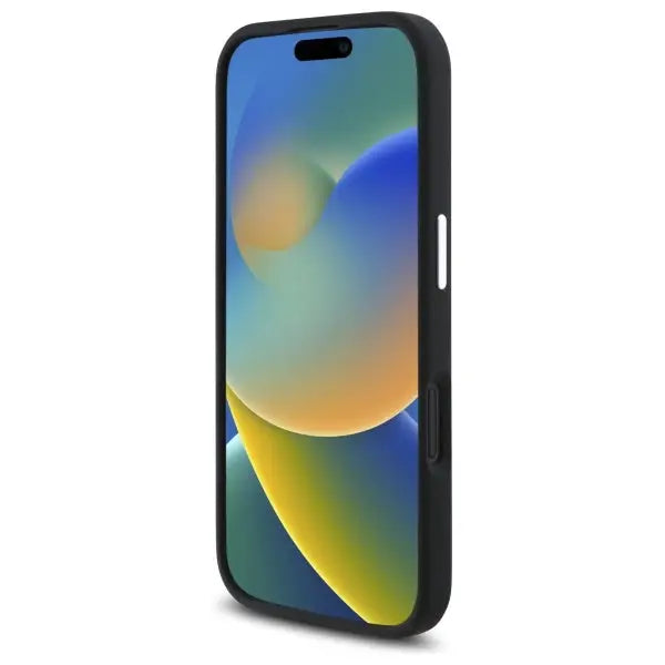 AMG Silicone Graphics MagSafe case for iPhone 16 - black - Cell phone cases and covers<<<HurtelXML