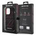 AMG Silicone Large Rhombuses Pattern MagSafe case for iPhone 15 Pro - black - Cell phone cases and covers<<<HurtelXML