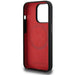 AMG Silicone Large Rhombuses Pattern MagSafe case for iPhone 15 Pro - black - Cell phone cases and covers<<<HurtelXML