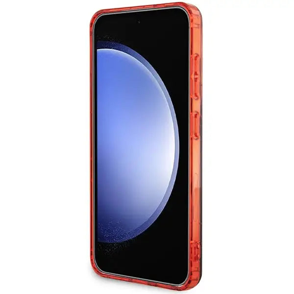 AMG Transparent Bicolor MagSafe case for Samsung Galaxy S24 - black - Cell phone cases and covers<<<HurtelXML