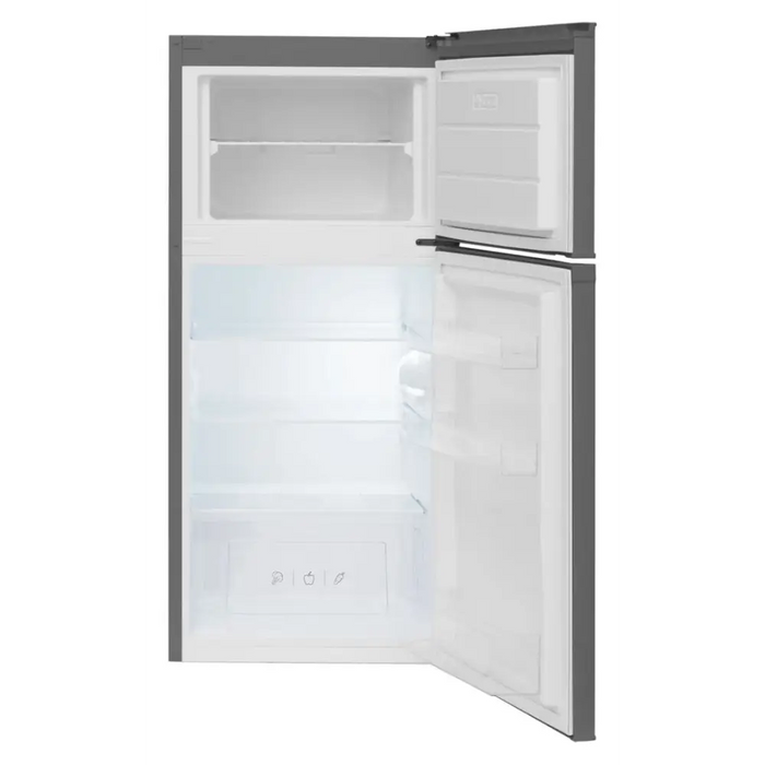 AMICA FD2015.4X(E) Silver Refrigerator with Freezer - Freestanding refrigerator-freezers (refrigerators)AGD-LOW<<<Home