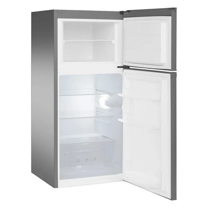 AMICA FD2015.4X(E) Silver Refrigerator with Freezer - Freestanding refrigerator-freezers (refrigerators)AGD-LOW<<<Home