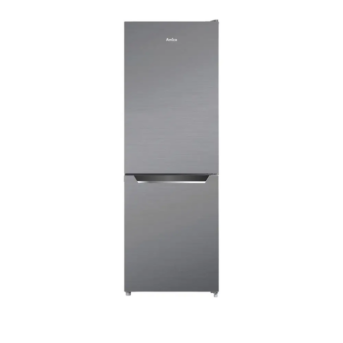 Amica freestanding fridge-freezer FK2425.4UNTX(E) Silver - Freestanding refrigerator-freezers