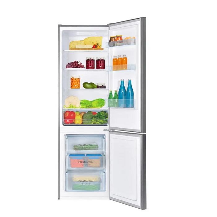 AMICA fridge-freezer FK2525.4UNTX(E) Silver - Freestanding refrigerator-freezers (refrigerators)AGD-LOW<<<Home
