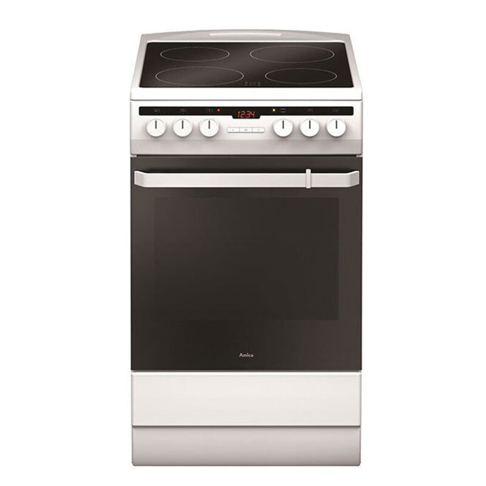Cooker (electric) AMICA 508CE2.30EHTA(W), Ceramic, White