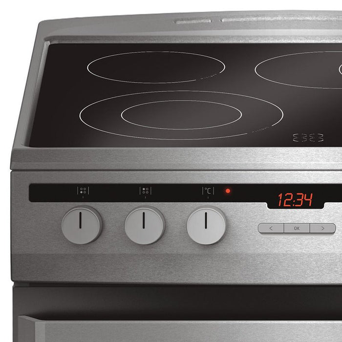 Electric cooker AMICA 6018CE3.434EHTAKDQXX, INOX, Ceramic
