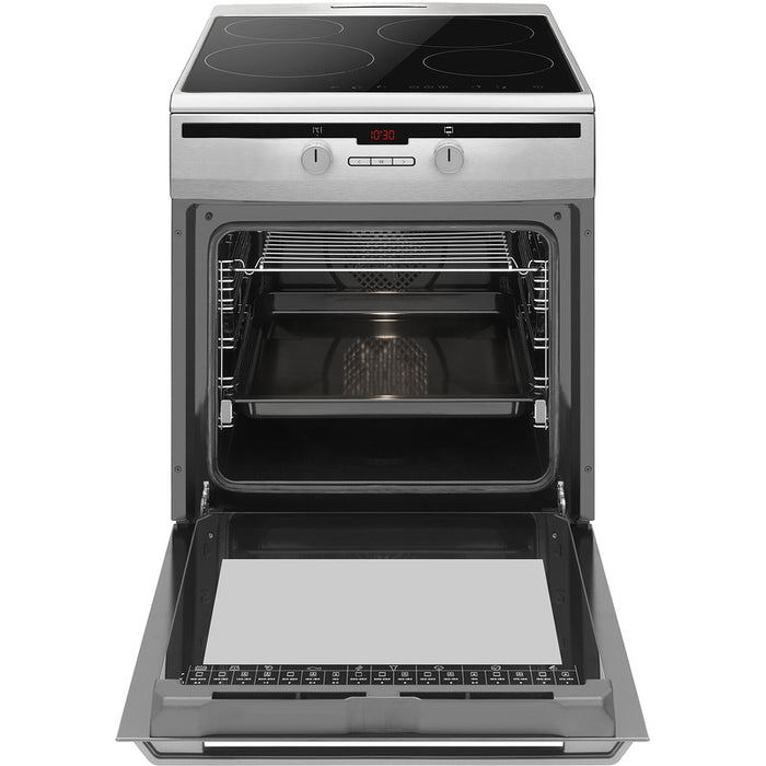 Electric cooker AMICA 6118IE2.376HTADP(XX) IND***, INOX, Ceramic