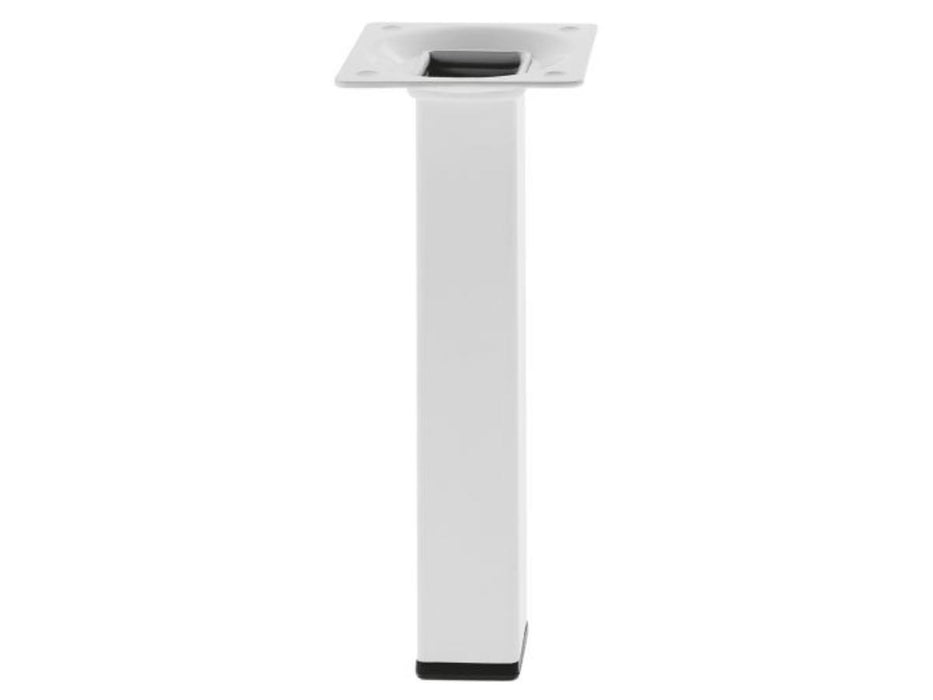 AMIG METAL LEG 25X25X100MM WHITE