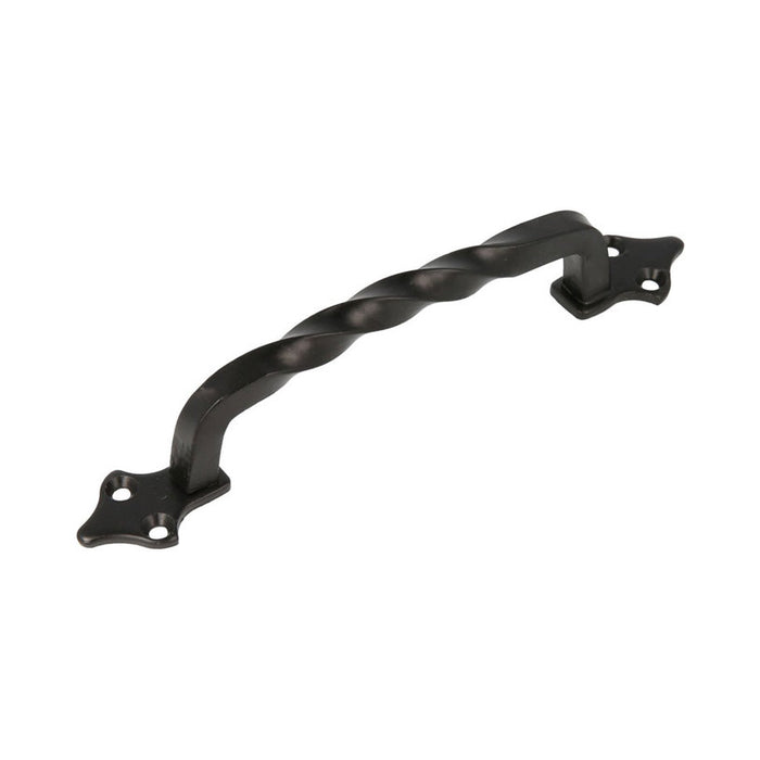 FURNITURE HANDLE BLACK MAT 182 MM AMIG MOD.1002
