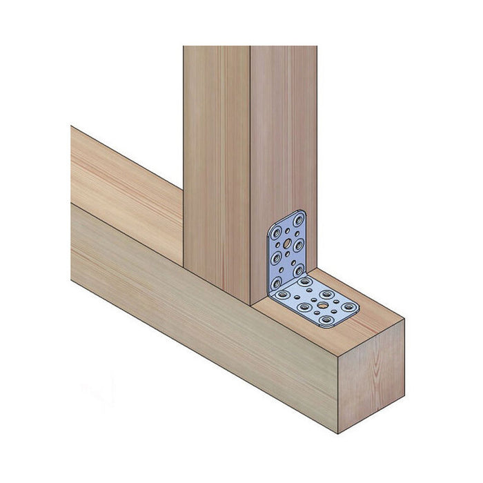 CORNER PLATE 80X80X50 MM AMIG Model 300
