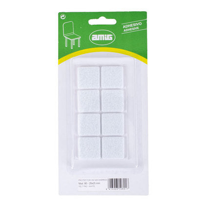 FURNITURE STEP ADHESIVE 8 PCS. AMIG MOD.80