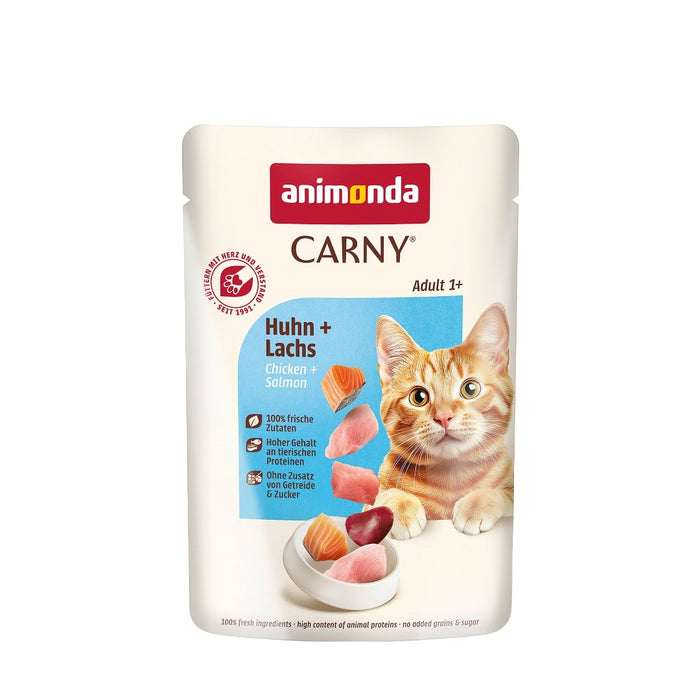 ANIMONDA Carny Adult Chicken and salmon - wet cat food - 85g