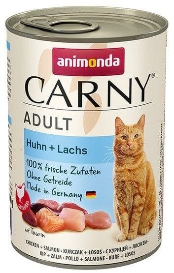 ANIMONDA Carny Adult Chicken with salmon - wet cat food - 400g