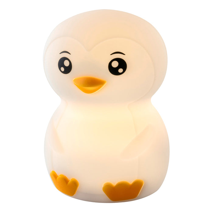 CHILDREN'S PENGUIN LAMP 8 COLORS USB-C ANSMANN