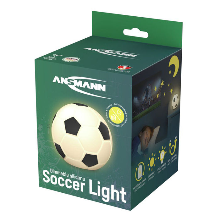 NIGHT LAMP SOCCER BALL USB-C ANSMANN