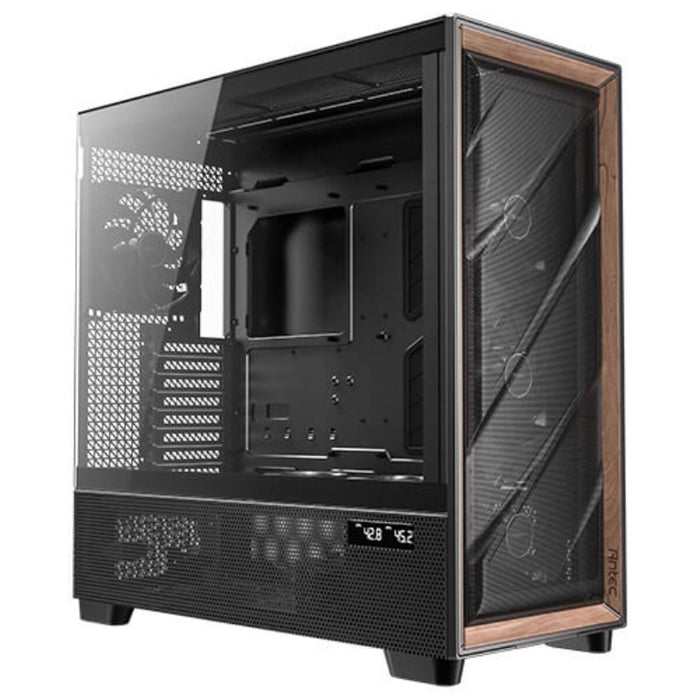 ATX Semi-tower Box Antec FLUX PRO EUV Black Wood
