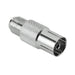 Antenna connector HAMA 122488 F female - Coaxial female Metal housing - Антенни кабели<<<Кабели<<<ValiAPI