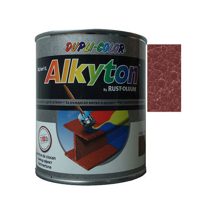 ANTI-CORROSION PAINT 4B1 ALKYTON HAMMER EFFECT DUPLI COLOR - Алкидни и водоразтворими<<<Бои за метал и дърво<<<Бои и