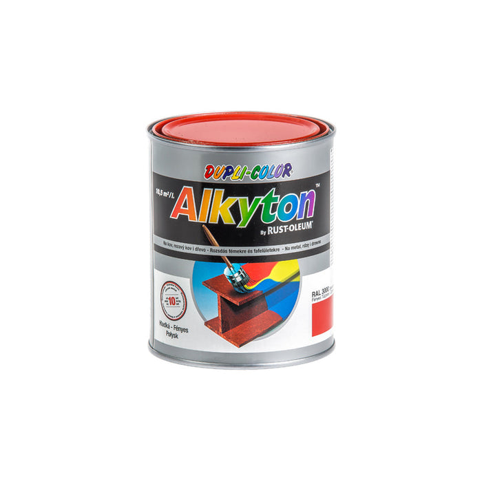 ANTI-CORROSION PAINT 4B1 ALKYTON RAL 3000 DUPLI COLOR - Алкидни и водоразтворими<<<Бои за метал и дърво<<<Бои и