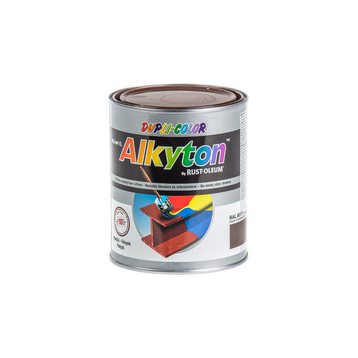 ANTI-CORROSION PAINT 4B1 ALKYTON RAL 8017 DUPLI COLOR - Алкидни и водоразтворими<<<Бои за метал и дърво<<<Бои и