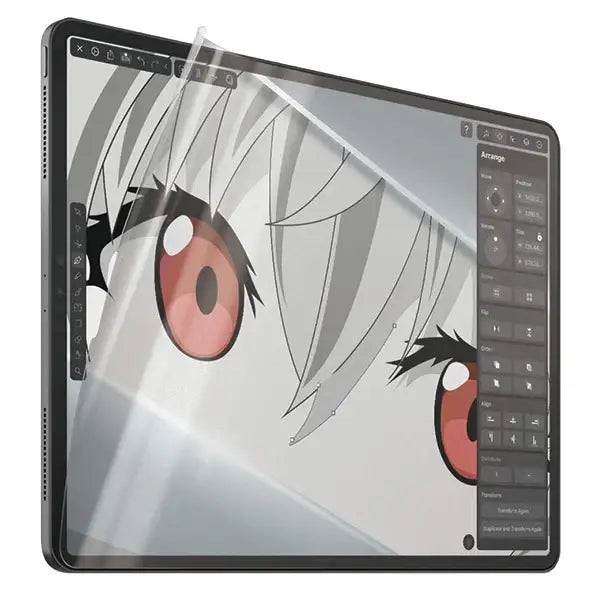 Antibacterial PanzerGlass GraphicPaper foil with a glare filter for iPad Pro 12.9’’ 2018 / 2020 / 2021 / 2022 - Cell