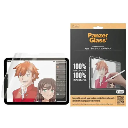 Antibacterial PanzerGlass GraphicPaper foil with a glare filter for iPad Air 13’’ 2024 / iPad 10.9’’ - Cell phone