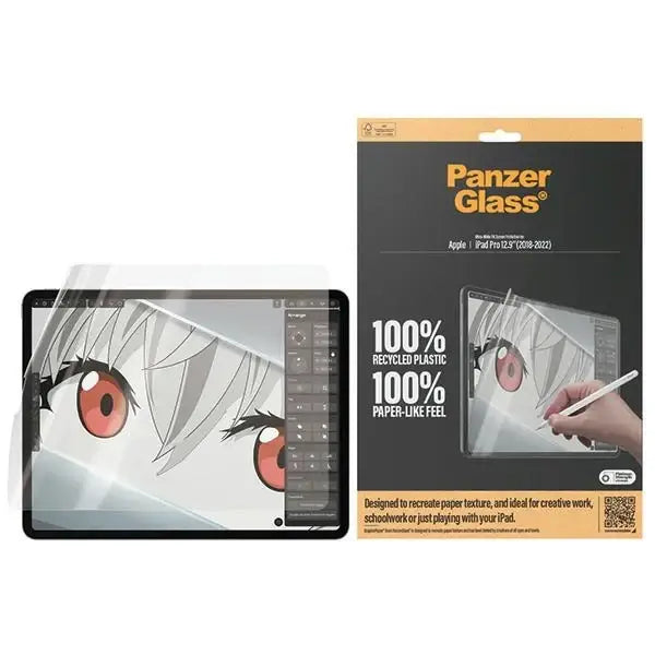 Antibacterial PanzerGlass GraphicPaper foil with a glare filter for iPad Pro 12.9’’ 2018 / 2020 / 2021 / 2022 - Cell