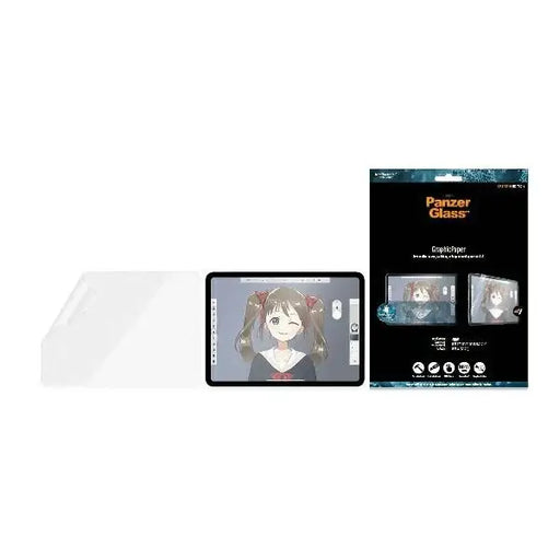 Antibacterial PanzerGlass GraphicPaper foil with a glare filter for iPad Pro 11’’ 2018 / 2020 / 2021 / iPad Air 2020