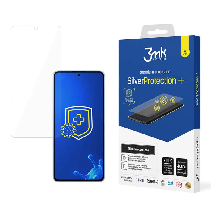 Antibacterial protective film 3mk SilverProtection+ for Xiaomi Redmi Note 13 4G - Cell phone protection film<<<HurtelXML