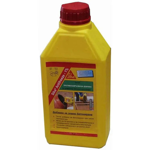 ANTIFREEZE FOR CONCRETE UP TO -8C SIKA - Цимент и преобразуватели<<<Сухи строителни смеси<<<Строителни