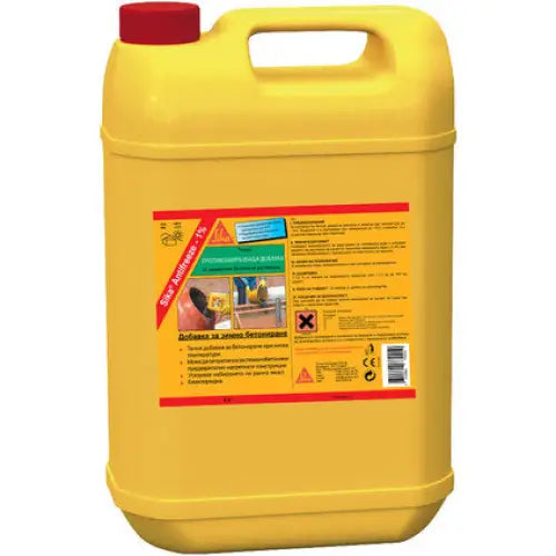 ANTIFREEZE FOR CONCRETE UP TO -8C SIKA - Цимент и преобразуватели<<<Сухи строителни смеси<<<Строителни