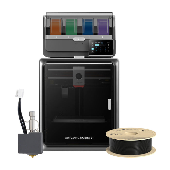 Anycubic Kobra S1 Combo 3D Printer + Hotend + Filament free