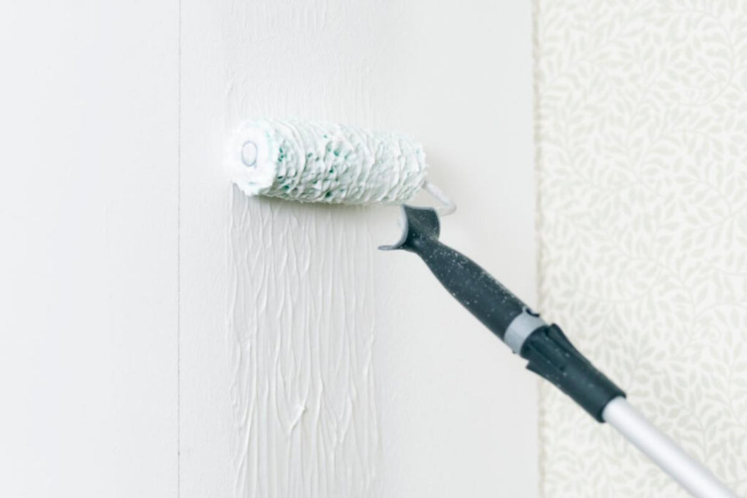 ALUMINUM ROLLER HANDLE 23CM PLATINUM
