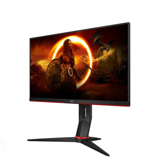 AOC 24G2ZU/BK 23.8inch TN Flat FHD 1920x1080 240Hz 1ms GtG FreeSync Premium USB HUB SPEAKERS DP 2xHDMI VESA 100x100