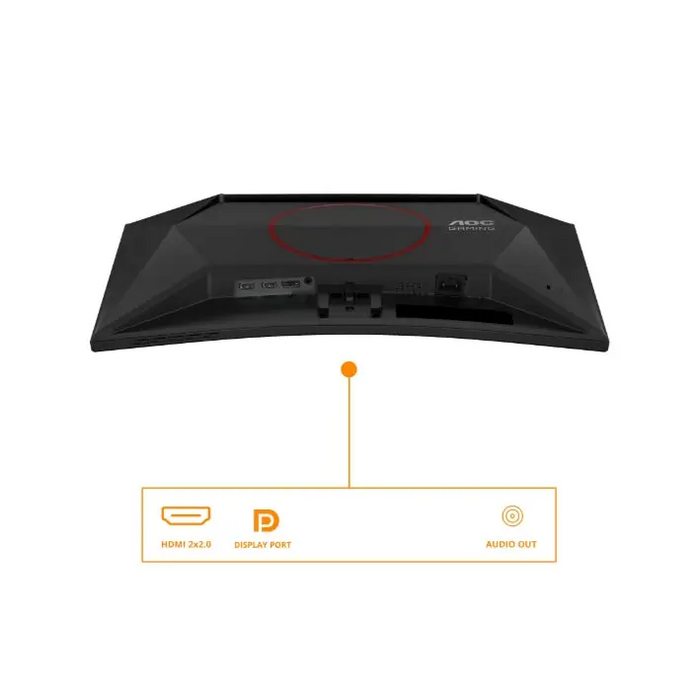 AOC C24G42E 23.6’’ VA Curved 1500R WLED 1020x1080@180Hz 4ms GtG 0.5ms MPRT 250cd m/2 3000:1 80M:1 DCR Adaptive Sync