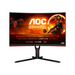 AOC C27G3U/BK 27inch FHD VA 165Hz 4ms 250cd/m2 HDMIx2 DP USB 3.2x4 - Потребителски монитори<<<Дисплеи<<<Аудио Видео