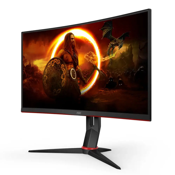 AOC CQ27G2S/BK 27inch QHD VA 16:9 165Hz 4ms HDMI 2.0x2 DisplayPort 1.2x1 USB 3.0 - Потребителски
