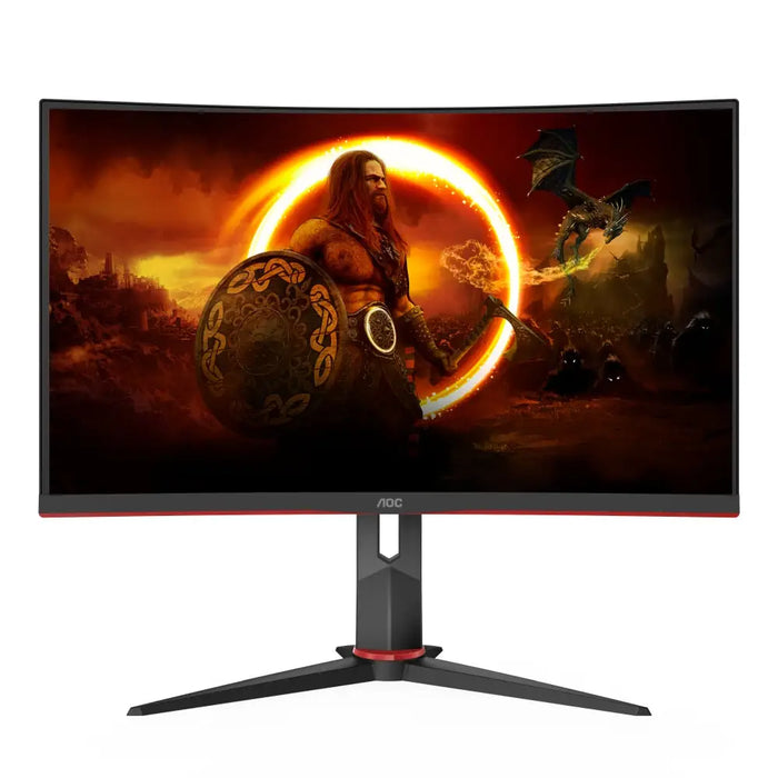 AOC CQ27G2S/BK 27inch QHD VA 16:9 165Hz 4ms HDMI 2.0x2 DisplayPort 1.2x1 USB 3.0 - Потребителски