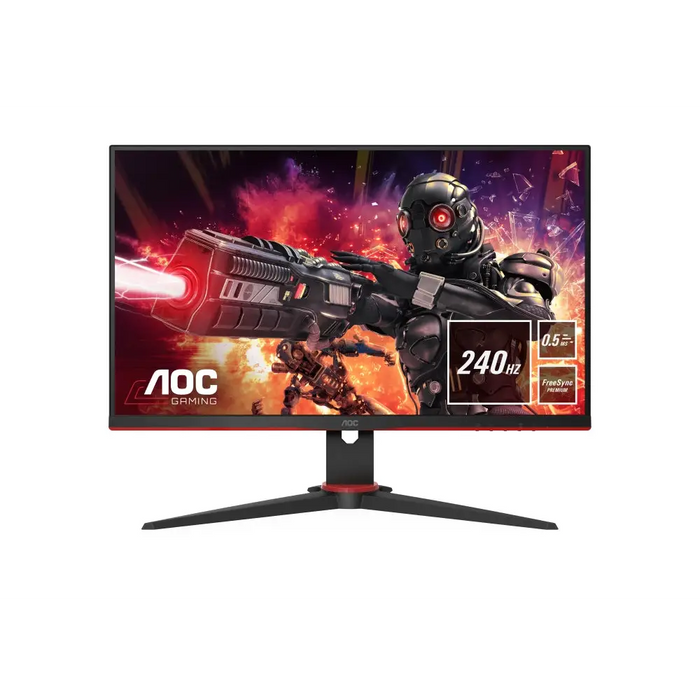 AOC G2 24G2ZE/BK LED display 60.5 cm (23.8’’) 1920 x 1080 pixels Full HD Black Red - Потребителски